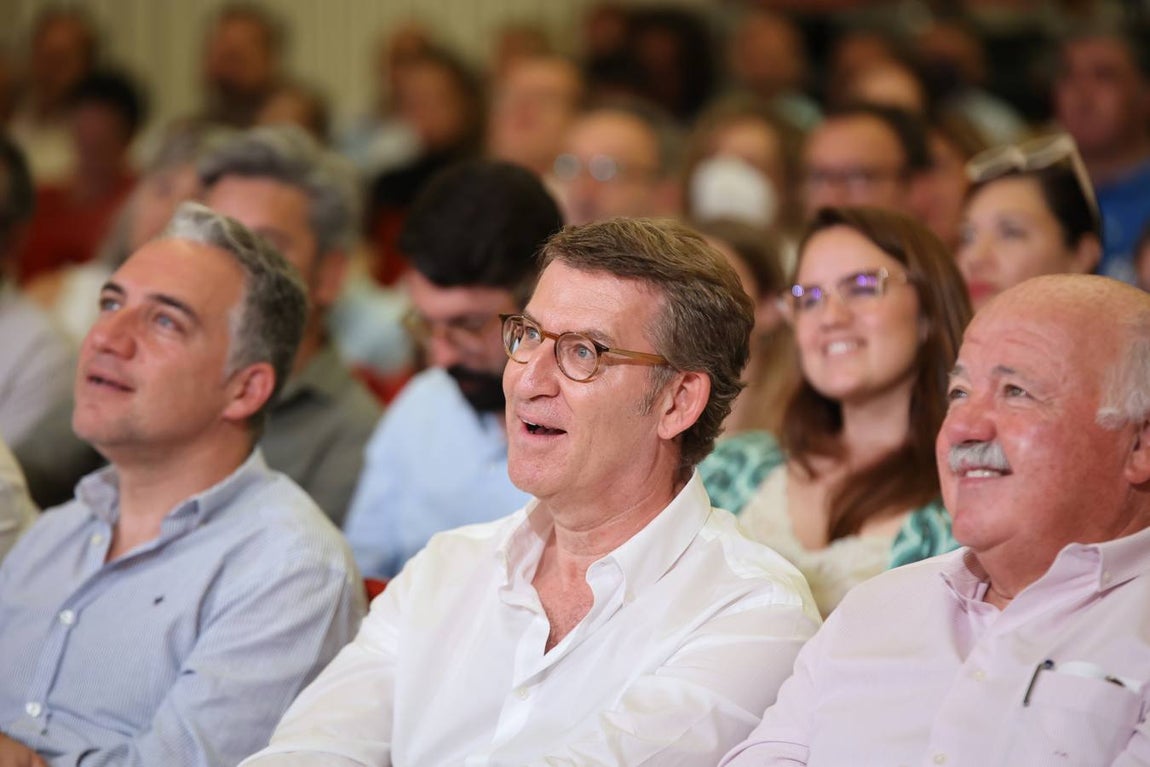 El acto de Feijóo en Córdoba, en imágenes