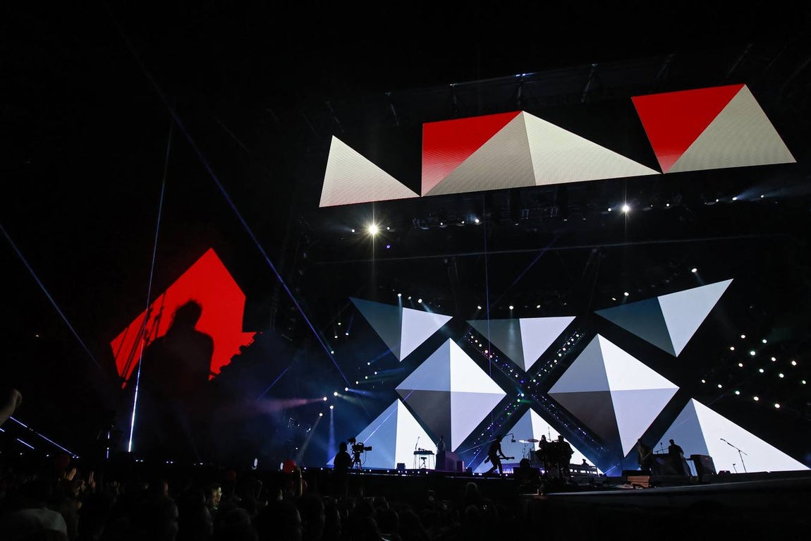 Concierto de Manuel Carrasco en Sevilla, en imágenes