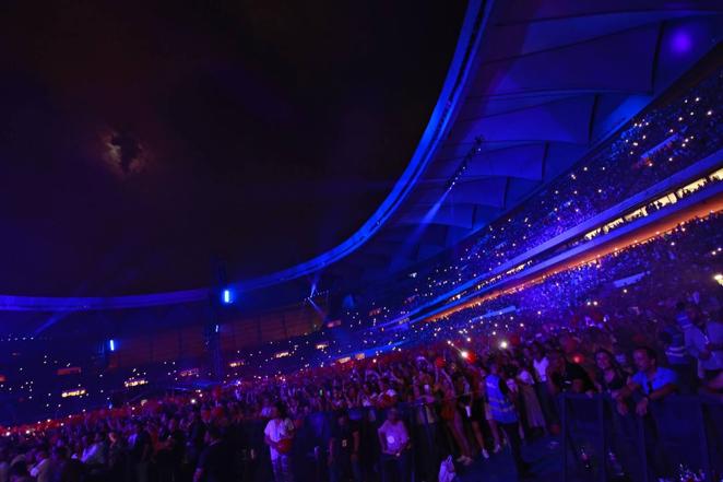 Concierto de Manuel Carrasco en Sevilla, en imágenes