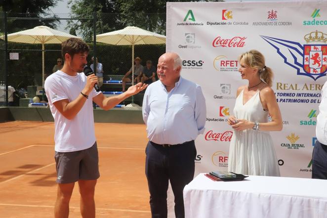 La final del I Torneo Córdoba Patrimonio de la Humanidad-Tressis de tenis, en imágenes