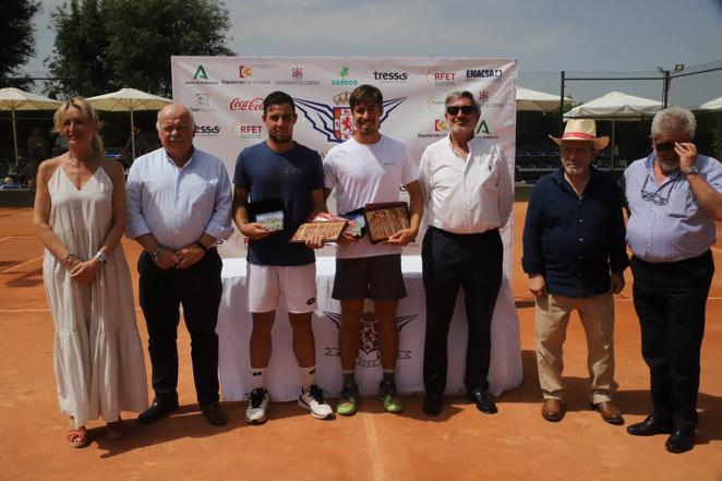 La final del I Torneo Córdoba Patrimonio de la Humanidad-Tressis de tenis, en imágenes