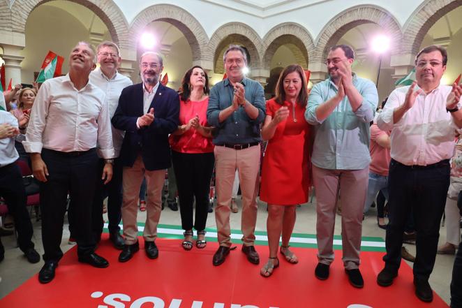 El acto de Espadas con los presidentes autonómicos en Córdoba, en imágenes