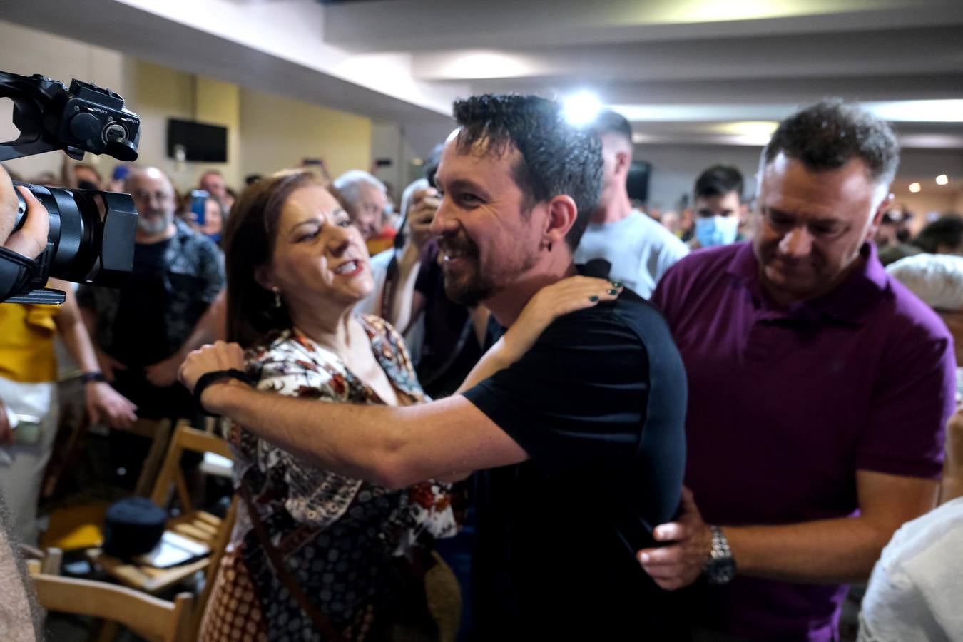 Fotos: Pablo Iglesias en San Fernando