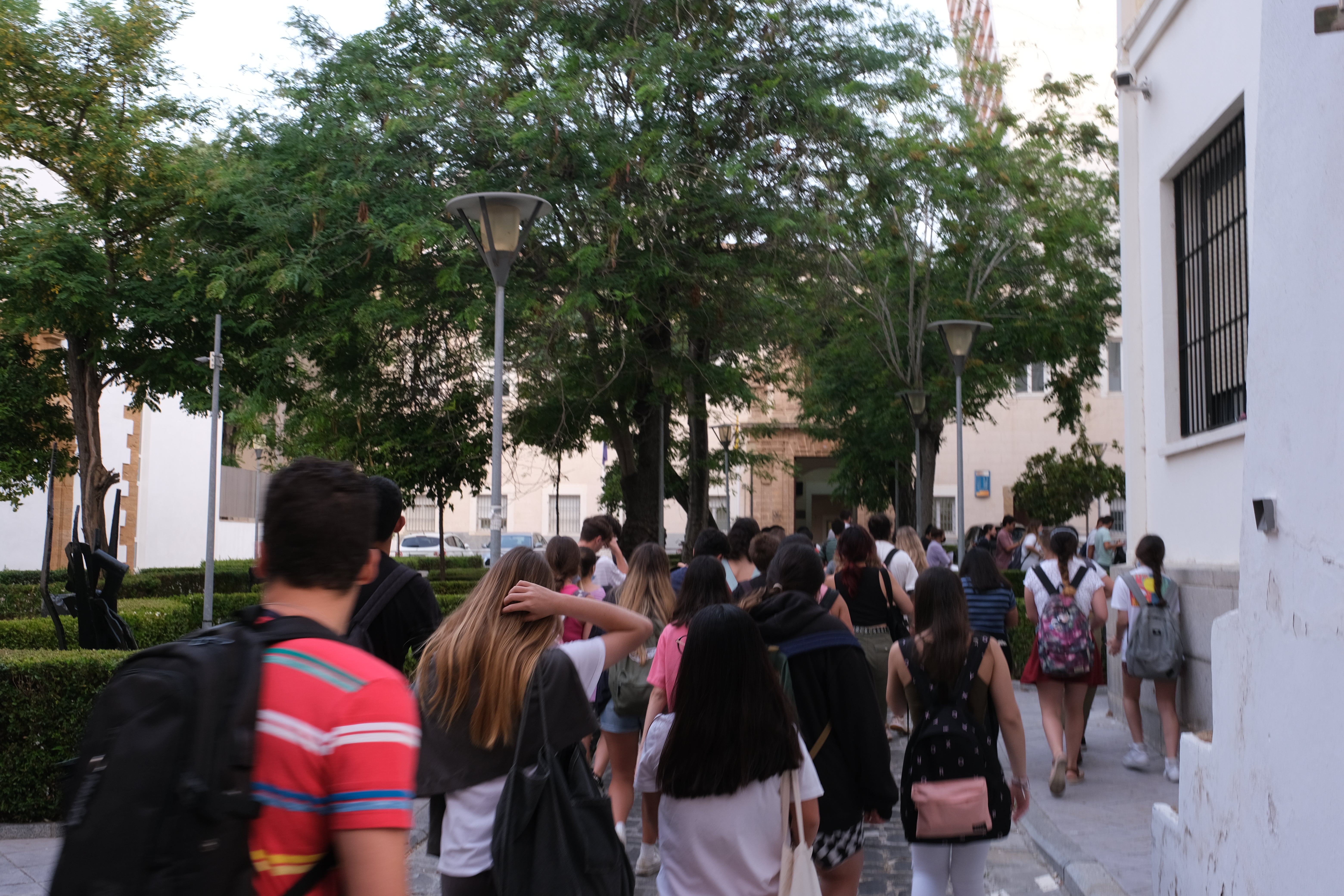 Fotos: primer día de Selectividad en Cádiz