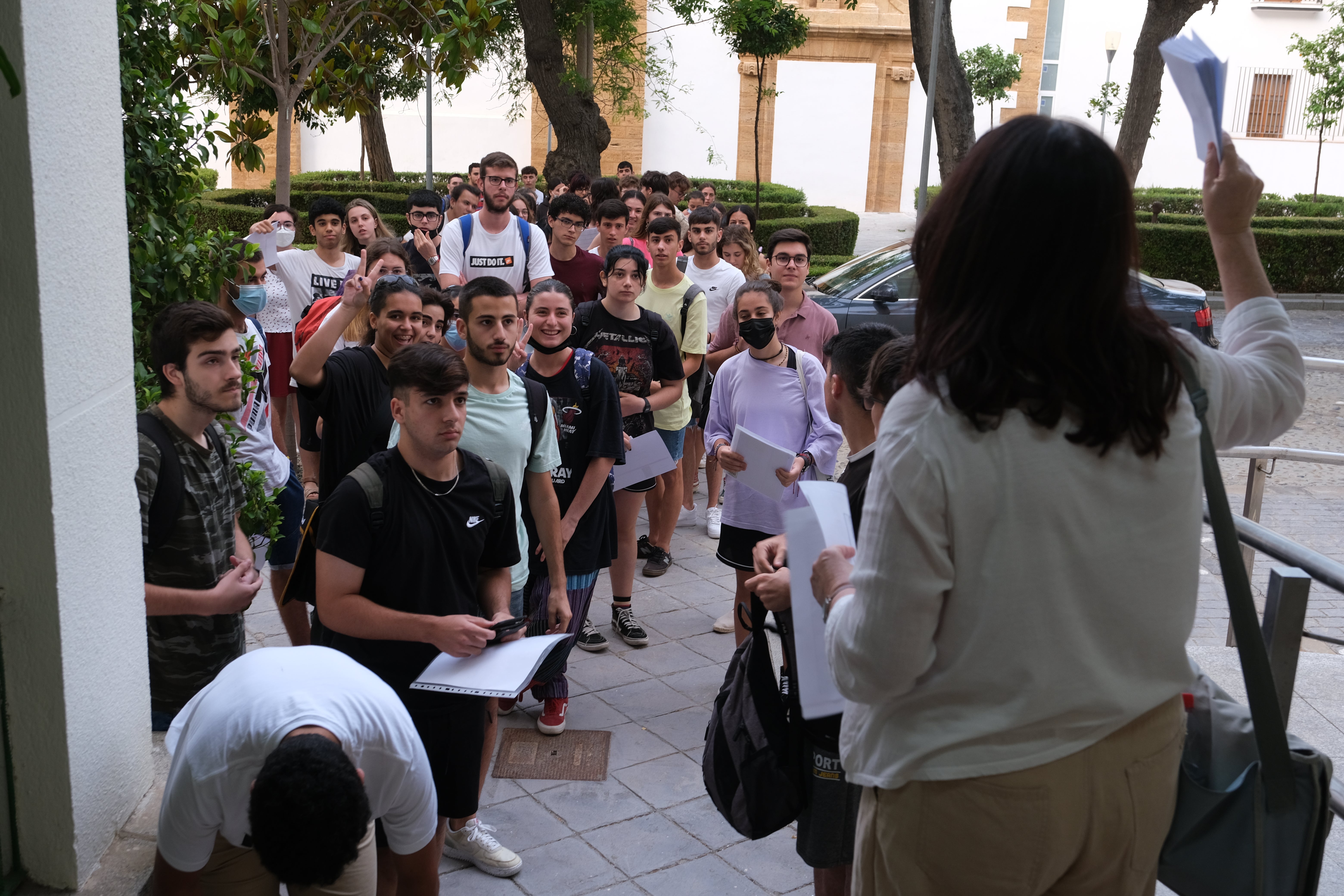 Fotos: primer día de Selectividad en Cádiz