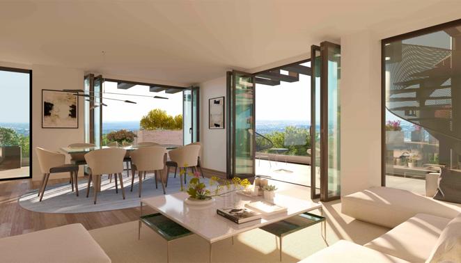 El nuevo ático de lujo de Tamara Falcó en Madrid. La exclusiva promoción se encuentra además ubicada junto al Club de Golf Puerta de Hierro.