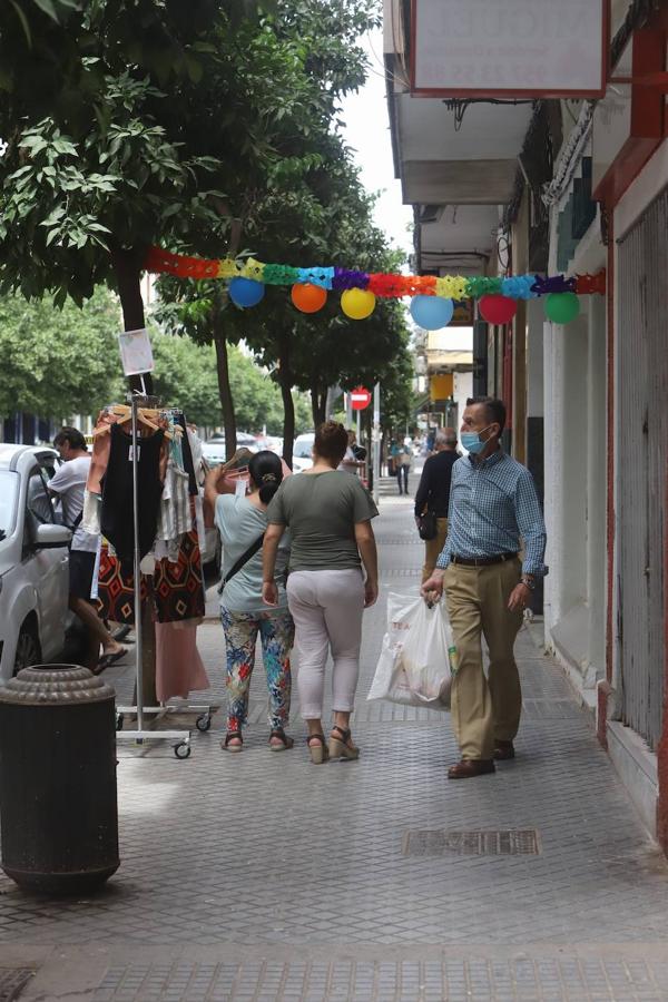 El comercio en el barrio de Ciudad Jardín en Córdoba, en imágenes