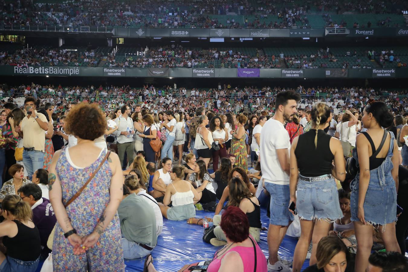 Sevilla vibra con Alejandro Sanz en el Villamarín