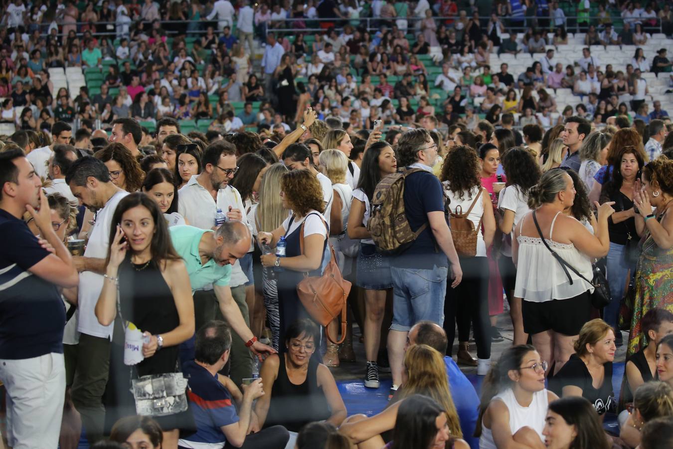 Sevilla vibra con Alejandro Sanz en el Villamarín