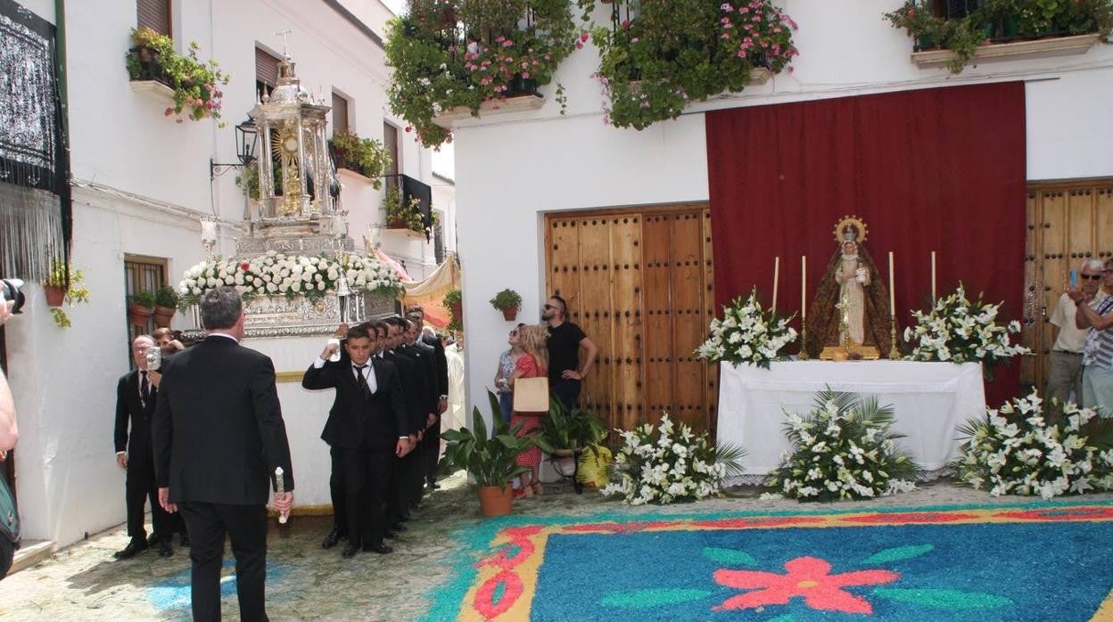 El esplendor del Corpus en Priego de Córdoba, en imágenes