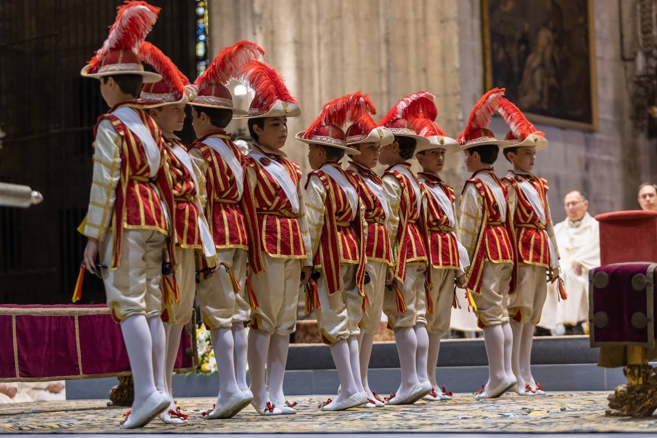 En imágenes, la Eucaristía del Corpus Christi en la Catedral de Sevilla