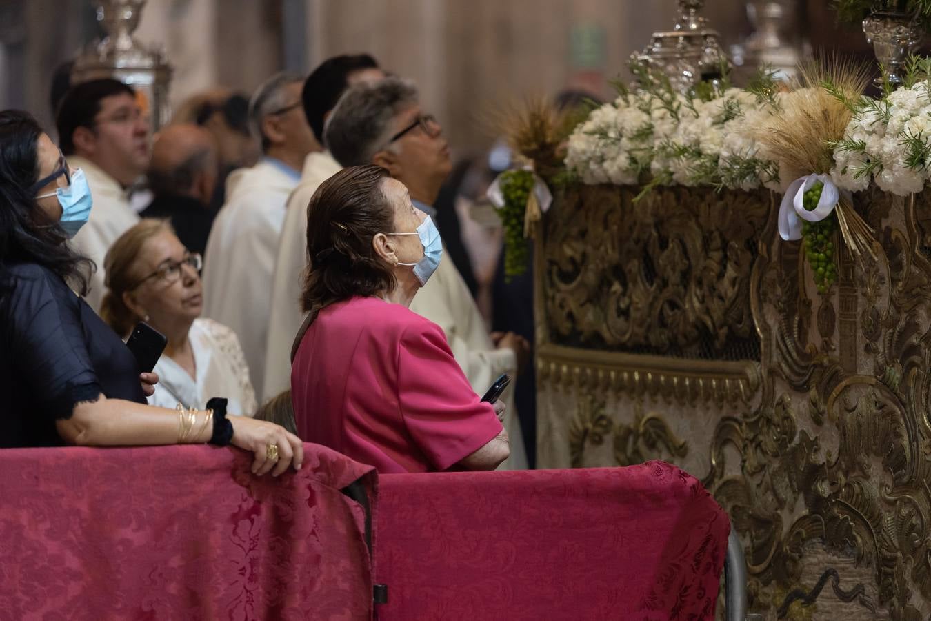 En imágenes, la Eucaristía del Corpus Christi en la Catedral de Sevilla