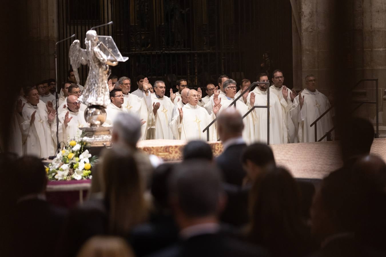 En imágenes, la Eucaristía del Corpus Christi en la Catedral de Sevilla