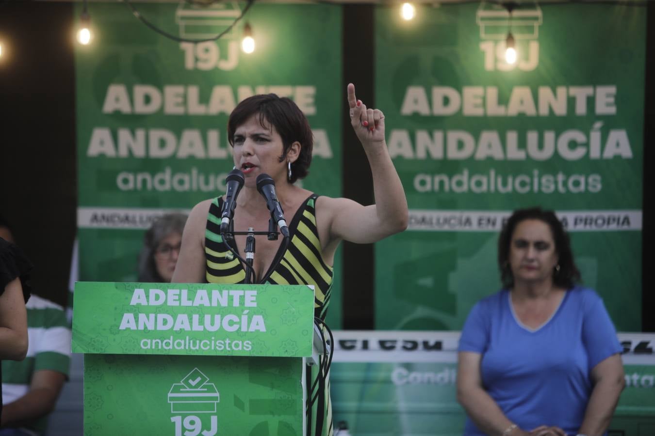 Fotos: Así ha sido el acto de campaña de Adelanta Andalucía en Cádiz