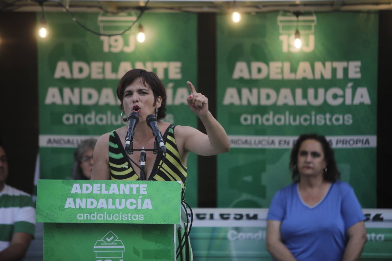 Fotos: Así ha sido el acto de campaña de Adelanta Andalucía en Cádiz