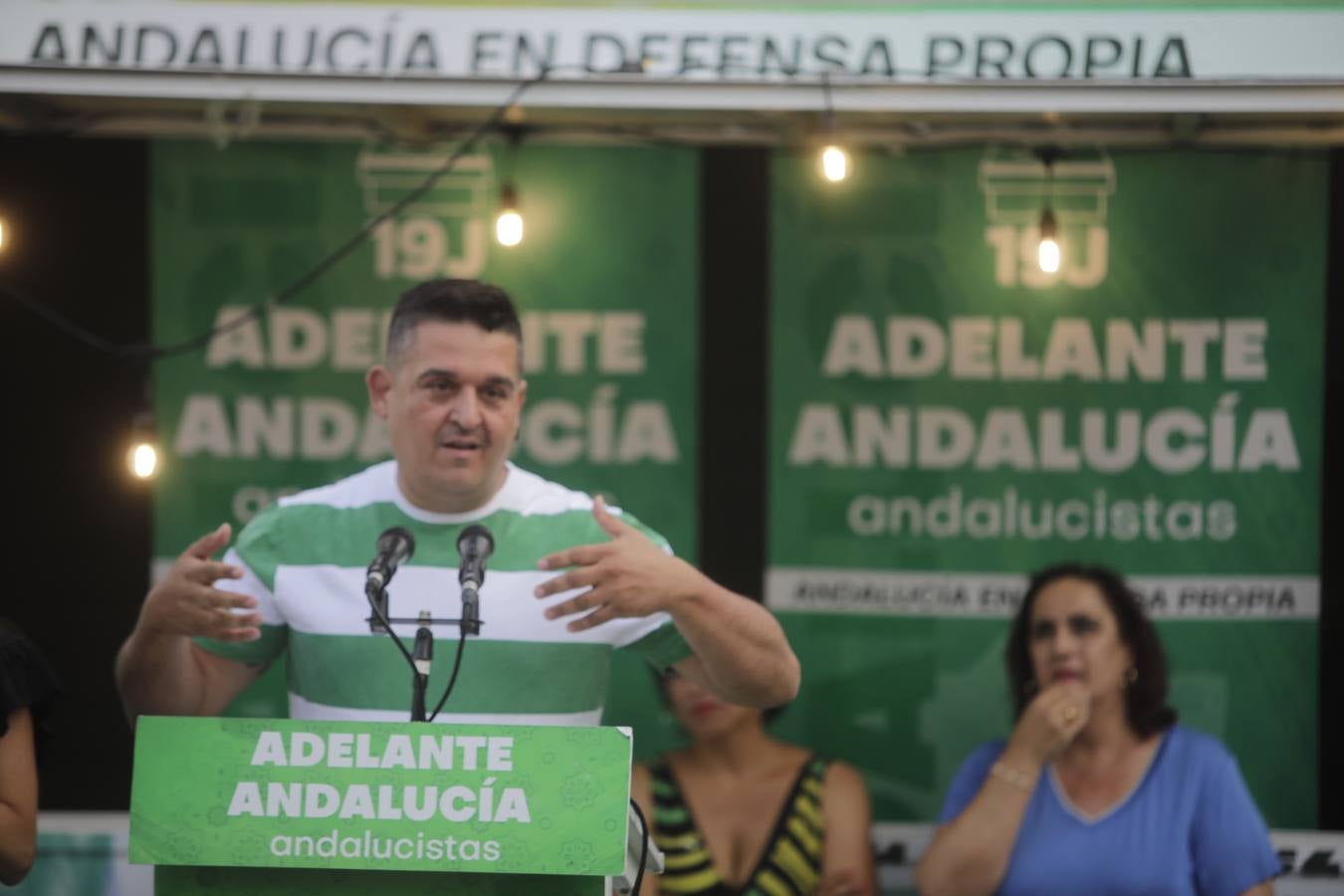 Fotos: Así ha sido el acto de campaña de Adelanta Andalucía en Cádiz