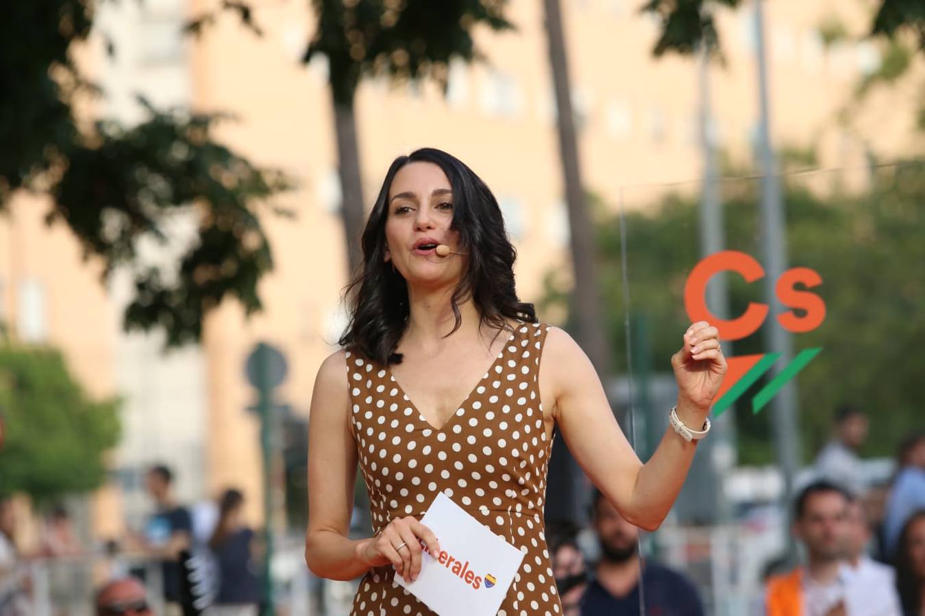 Juan Marín, el candidato de Ciudadanos, contó con el apoyo de Inés Arrimadas. ROCÍO RUZ