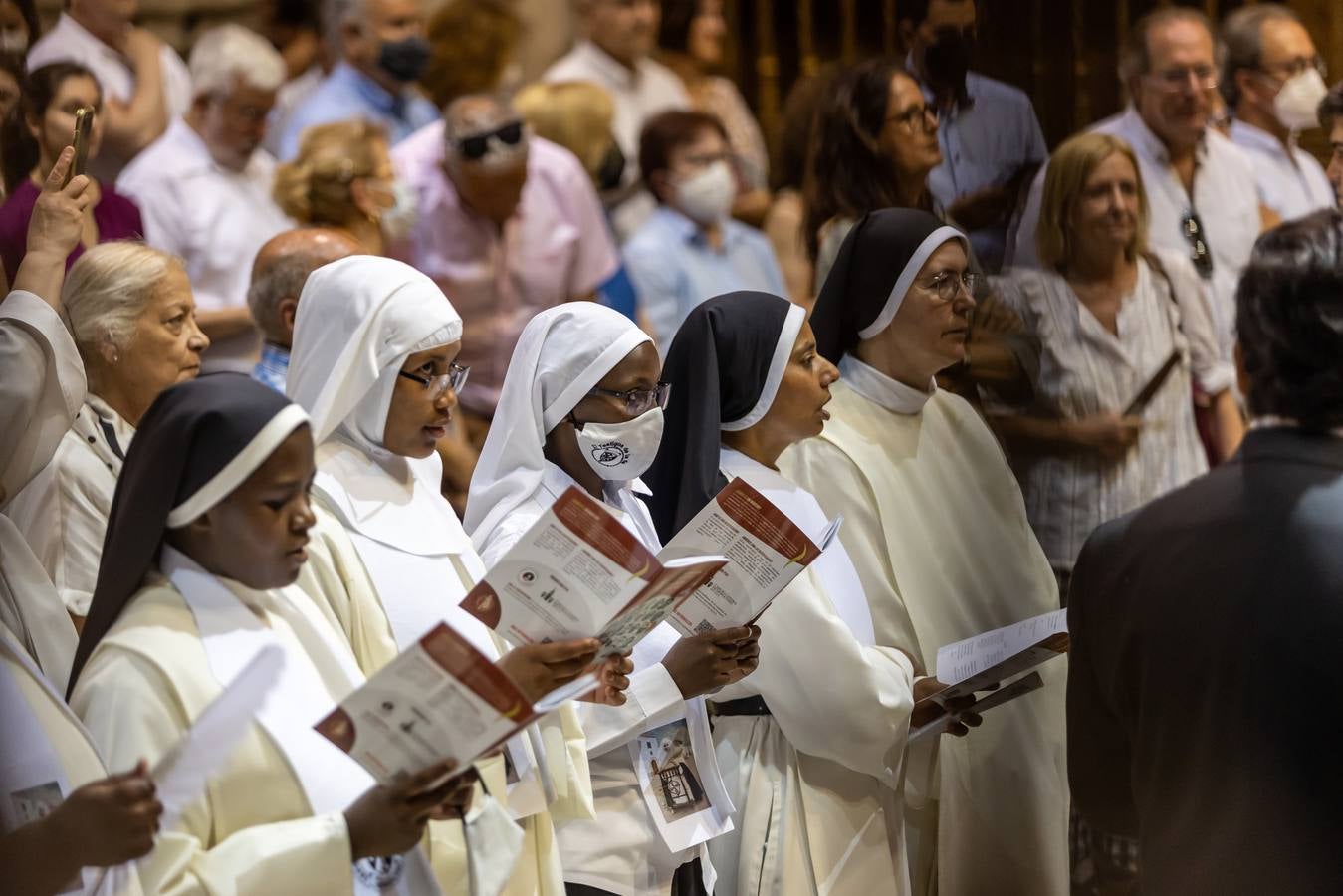 Ceremonia de beatificación de 27 mártires en la Catedral de Sevilla