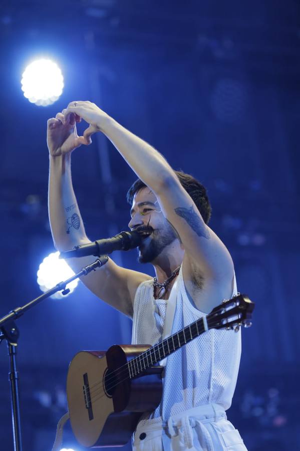 Concierto del cantautor colombiano Camilo en el estadio de la Cartuja de Sevilla