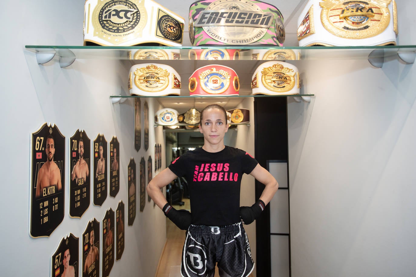 La cordobesa campeona del mundo de Kickboxing, Cristina Morales, en imágenes