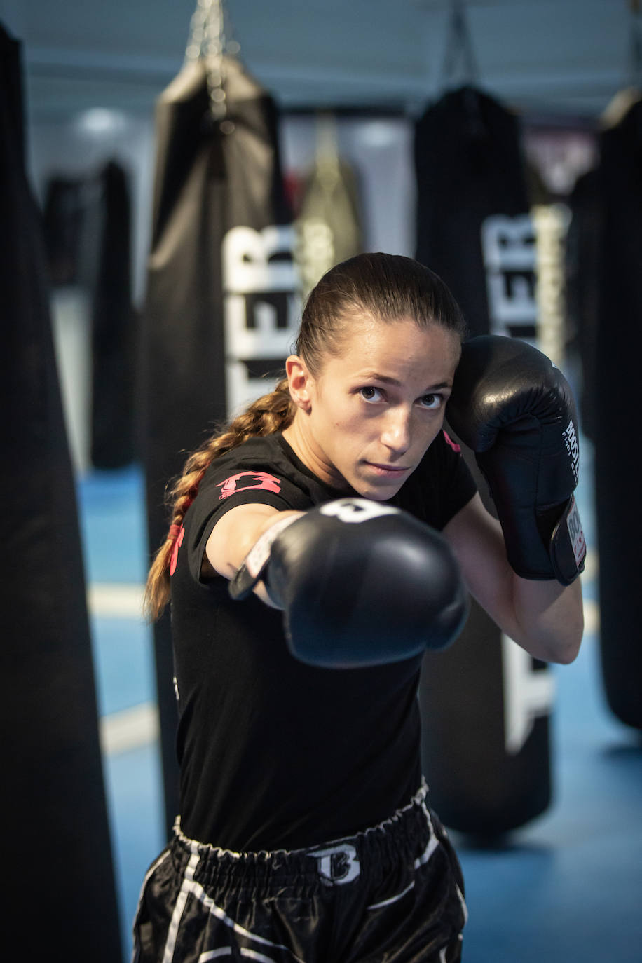 La cordobesa campeona del mundo de Kickboxing, Cristina Morales, en imágenes