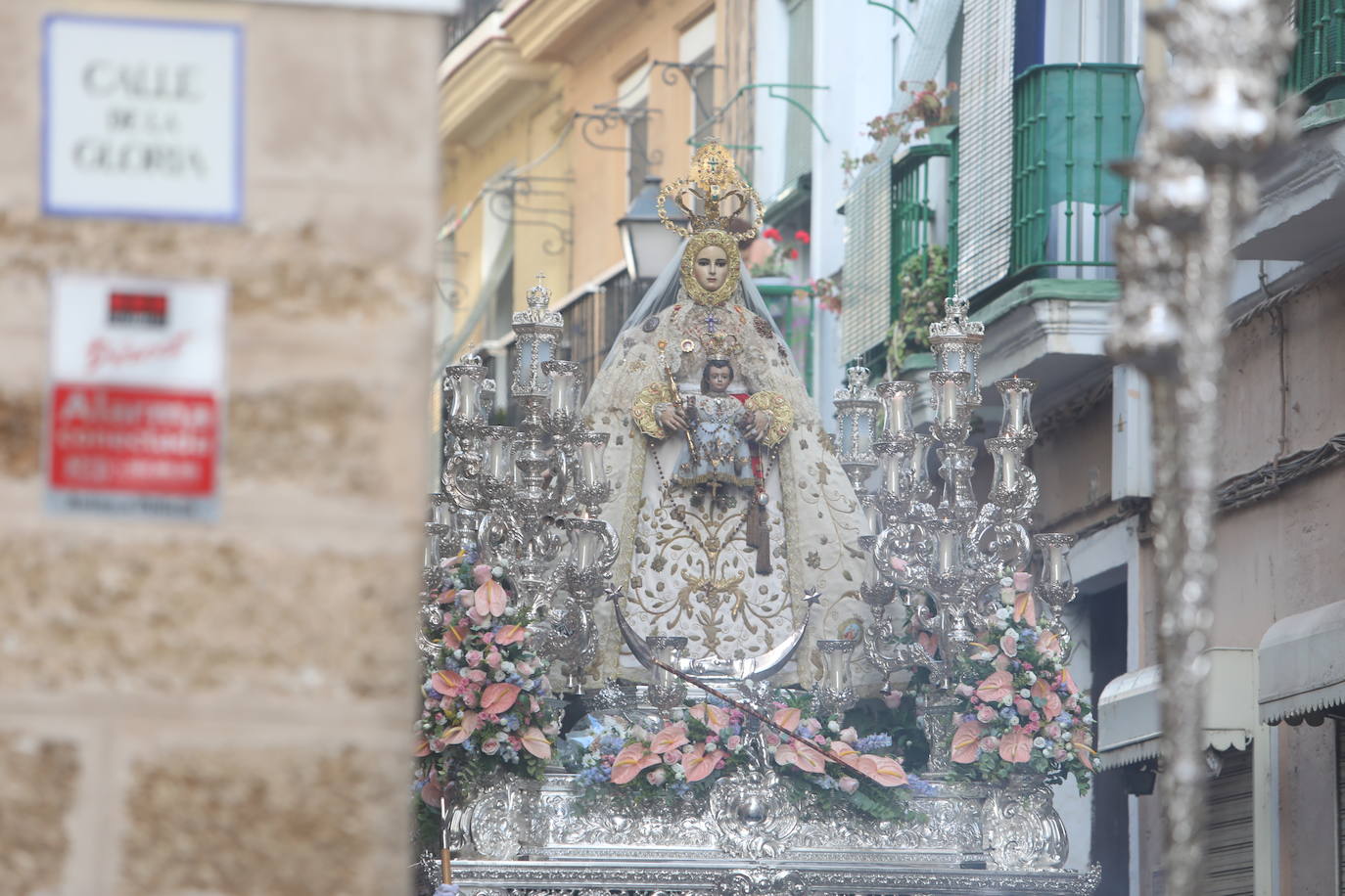 Traslado de la Patrona de Cádiz a la Catedral