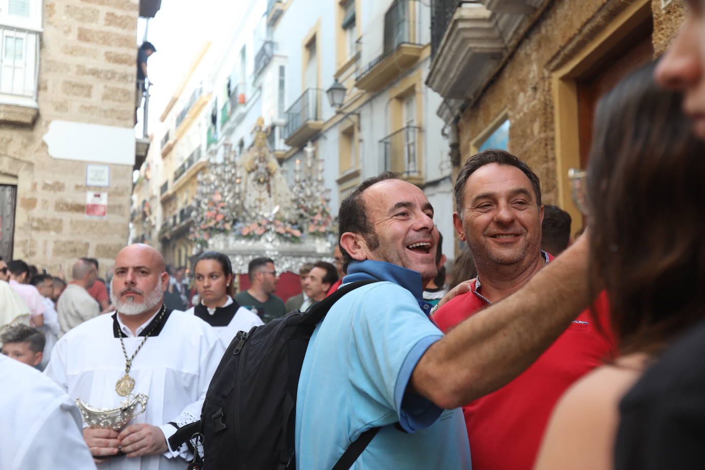 Traslado de la Patrona de Cádiz a la Catedral