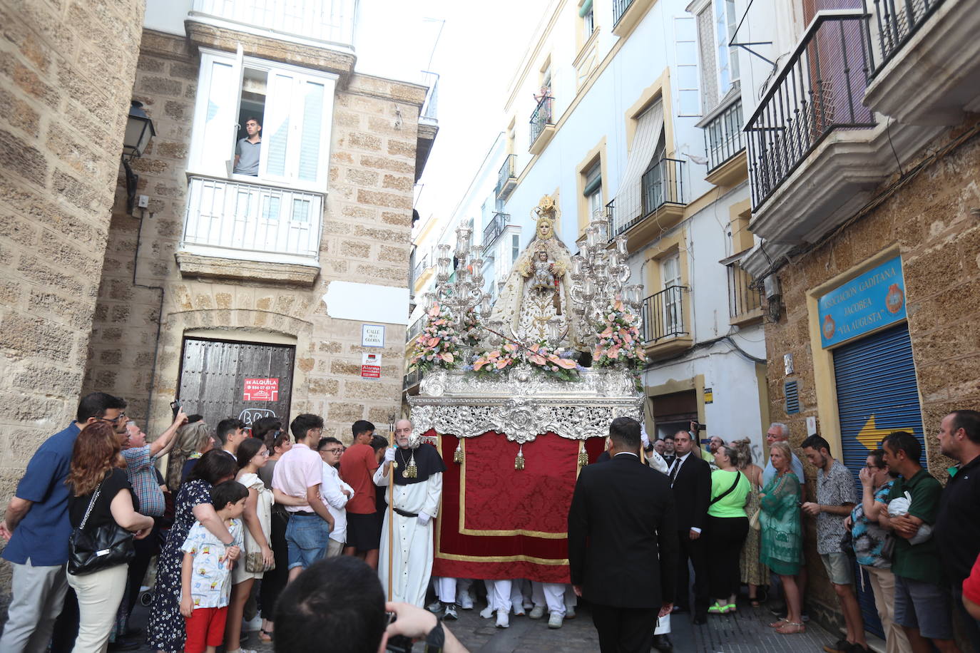 Traslado de la Patrona de Cádiz a la Catedral