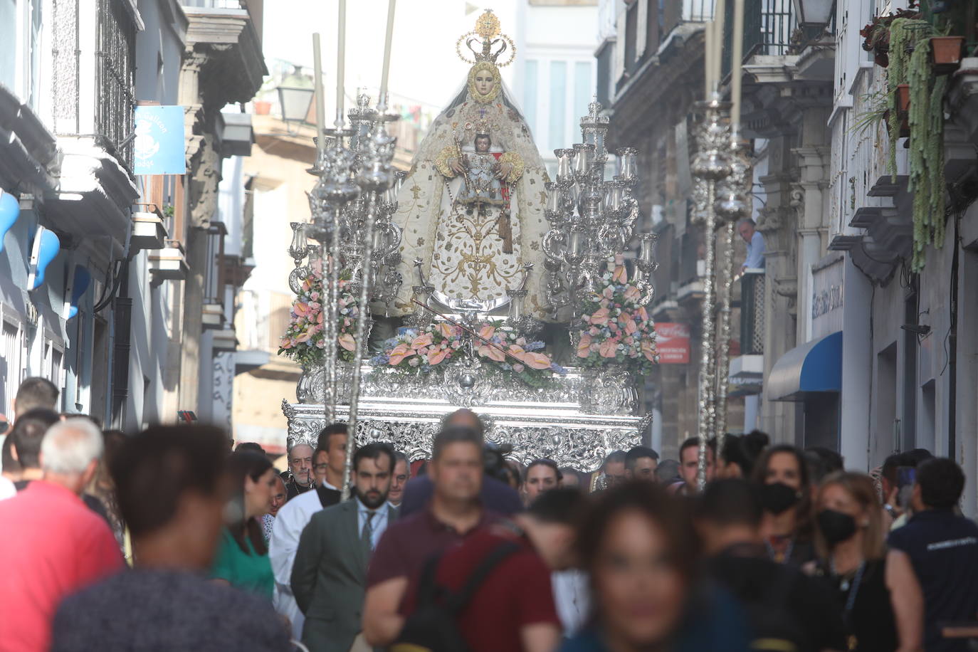 Traslado de la Patrona de Cádiz a la Catedral