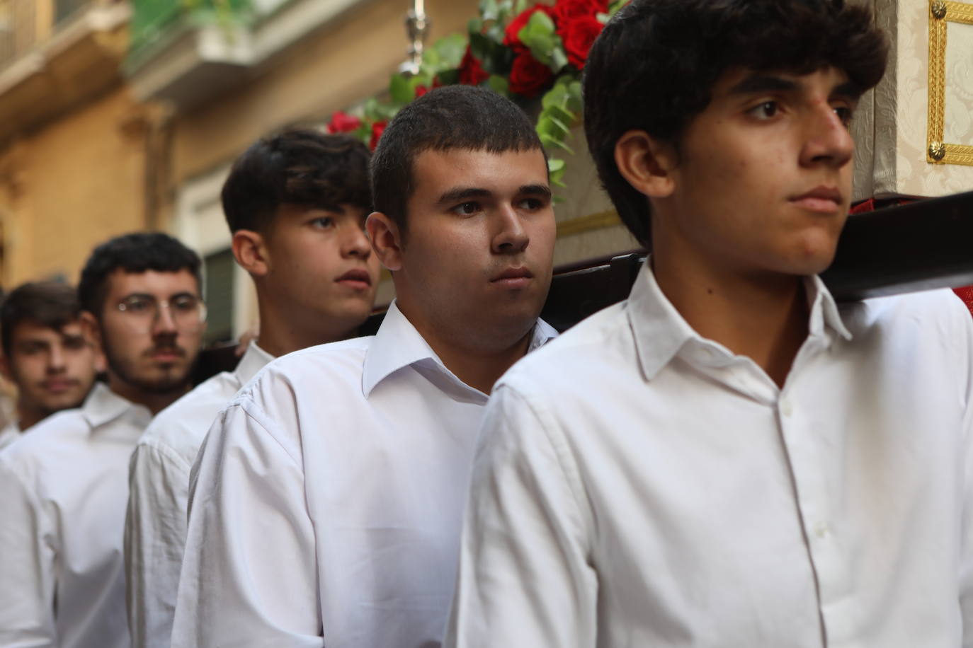 Traslado de la Patrona de Cádiz a la Catedral