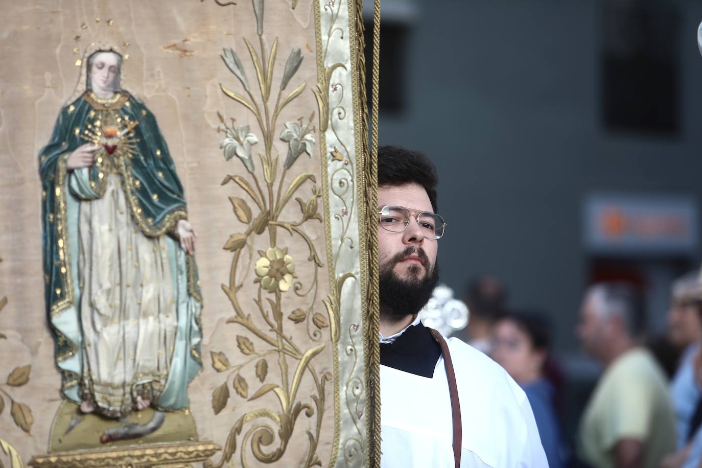 Traslado de la Patrona de Cádiz a la Catedral