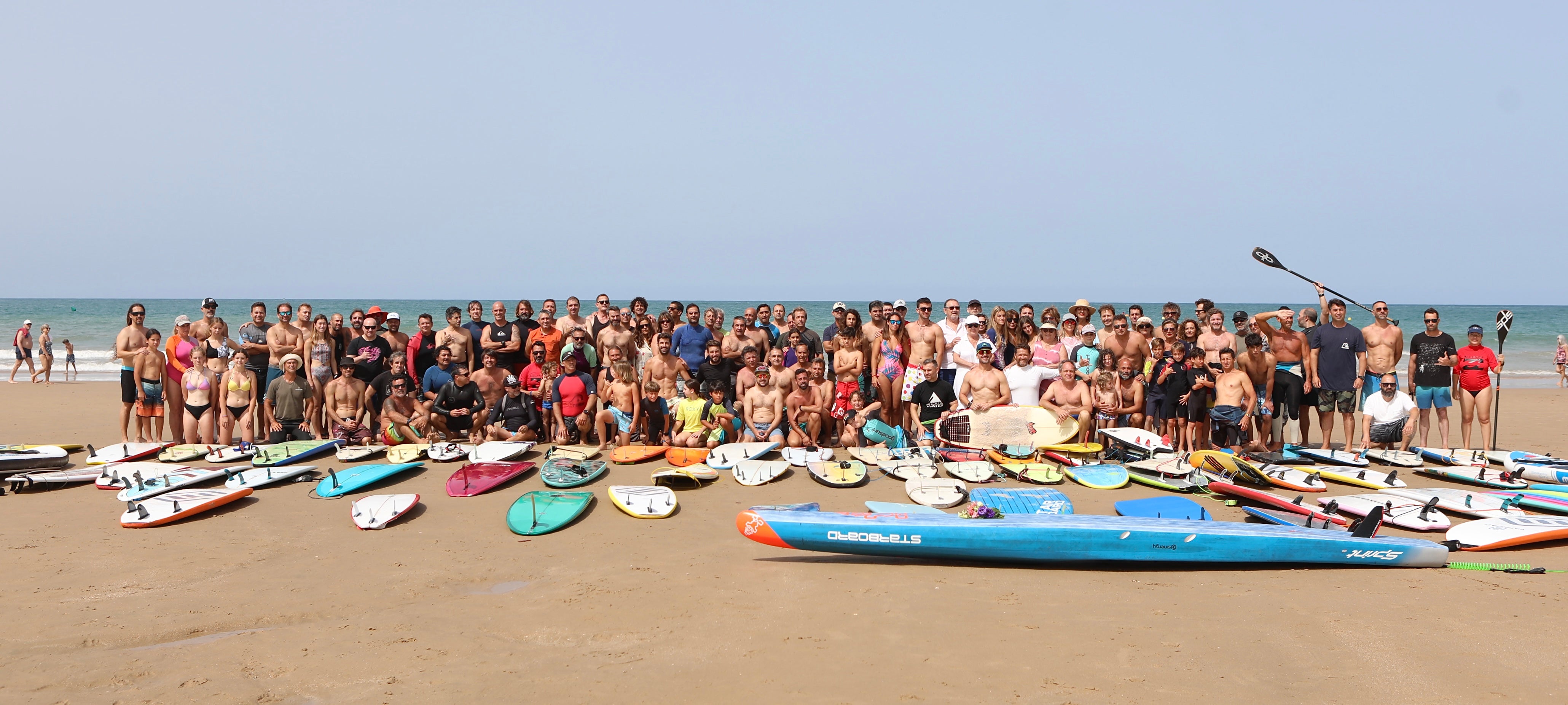 En imágenes: Homenaje a &#039;Bori&#039; en la playa de la Victoria