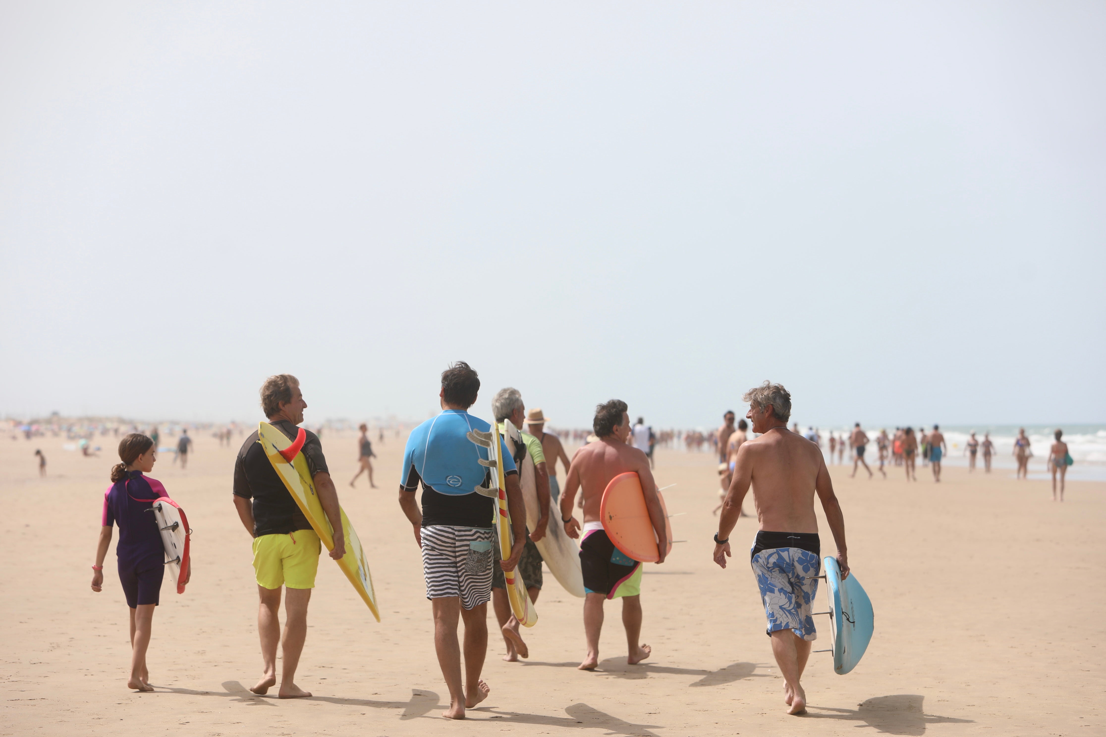 En imágenes: Homenaje a &#039;Bori&#039; en la playa de la Victoria