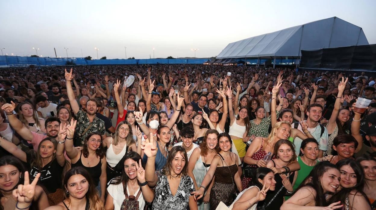 Multitudinario concierto de Leiva en Toledo