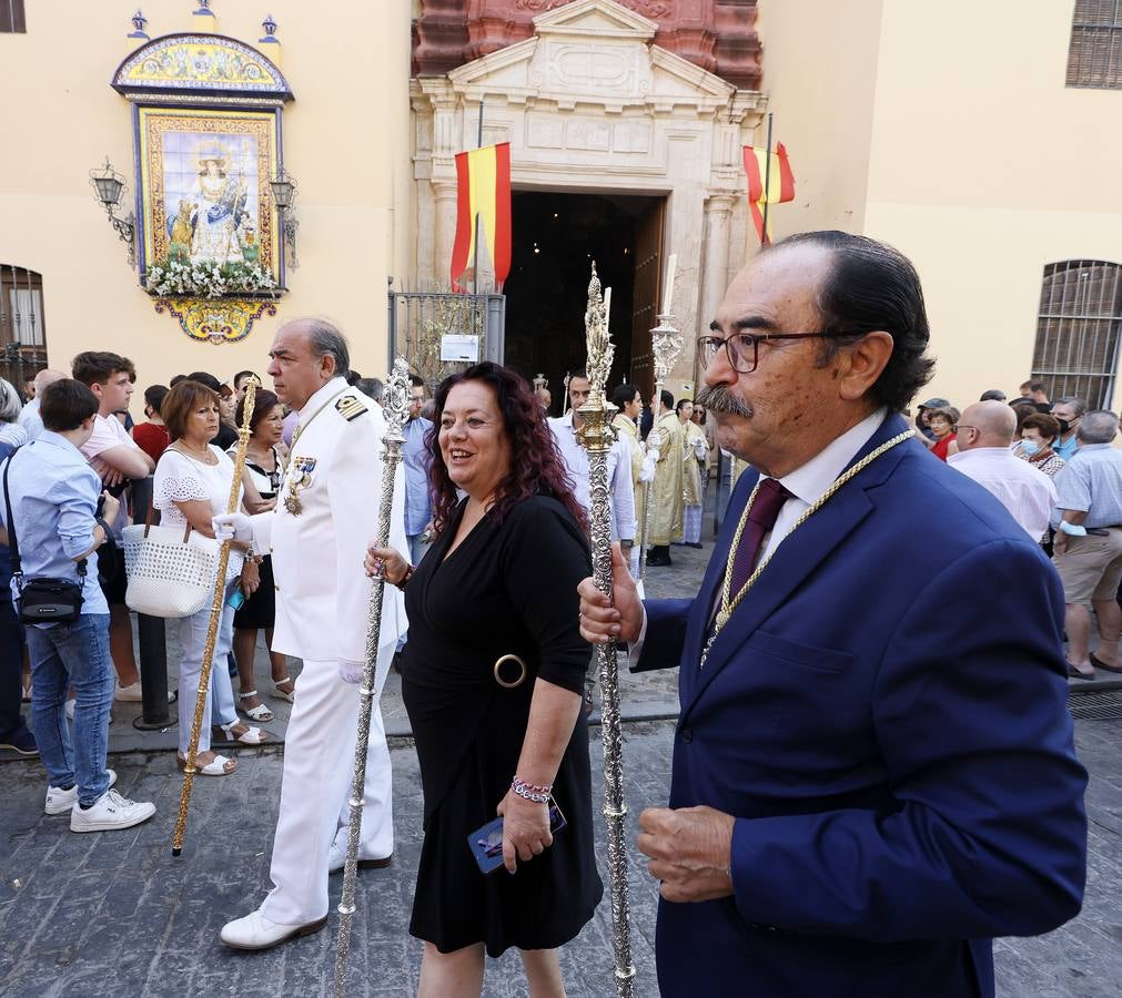 Procesión del Corpus Christi de Triana por las calles del barrio