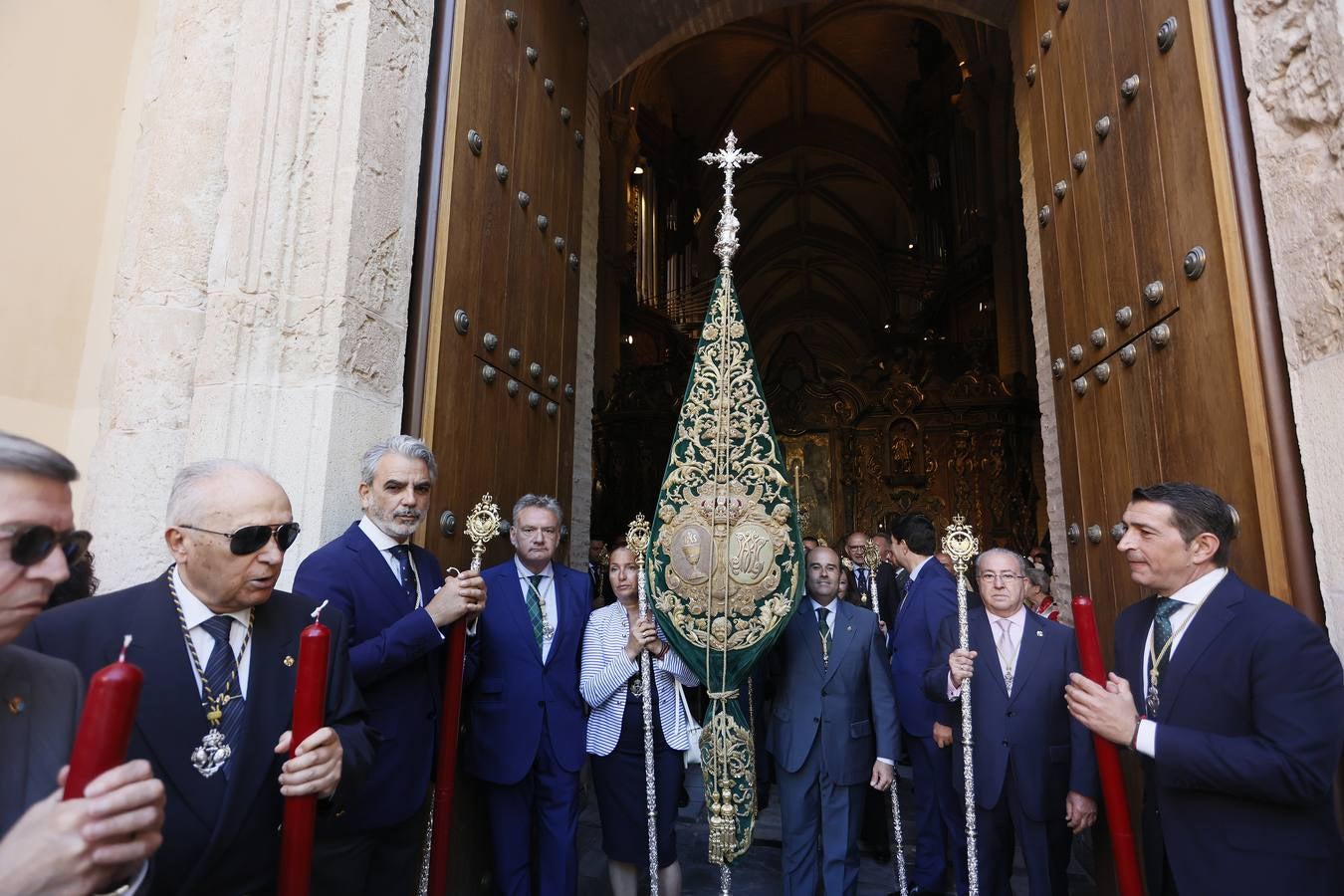 Procesión del Corpus Christi de Triana por las calles del barrio