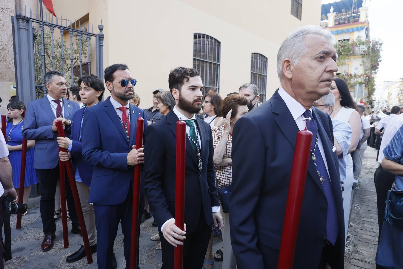 Procesión del Corpus Christi de Triana por las calles del barrio