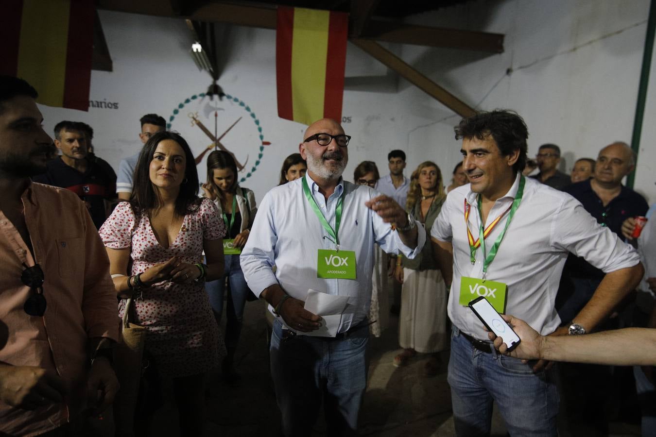 Elecciones Andalucía 2022 | La noche electoral de Vox en Córdoba, en imágenes