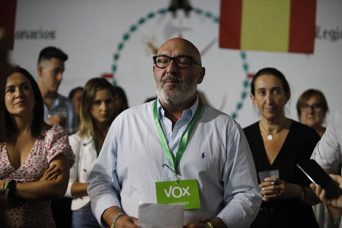 Elecciones Andalucía 2022 | La noche electoral de Vox en Córdoba, en imágenes