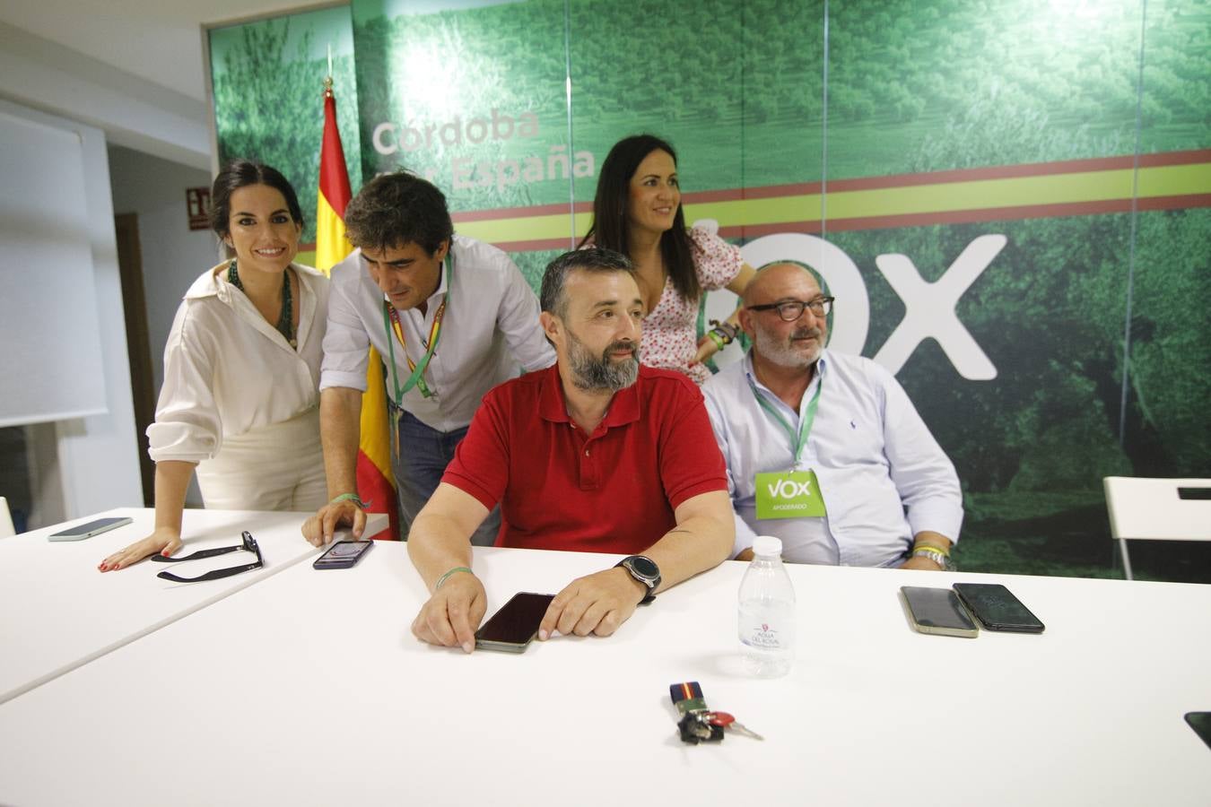 Elecciones Andalucía 2022 | La noche electoral de Vox en Córdoba, en imágenes