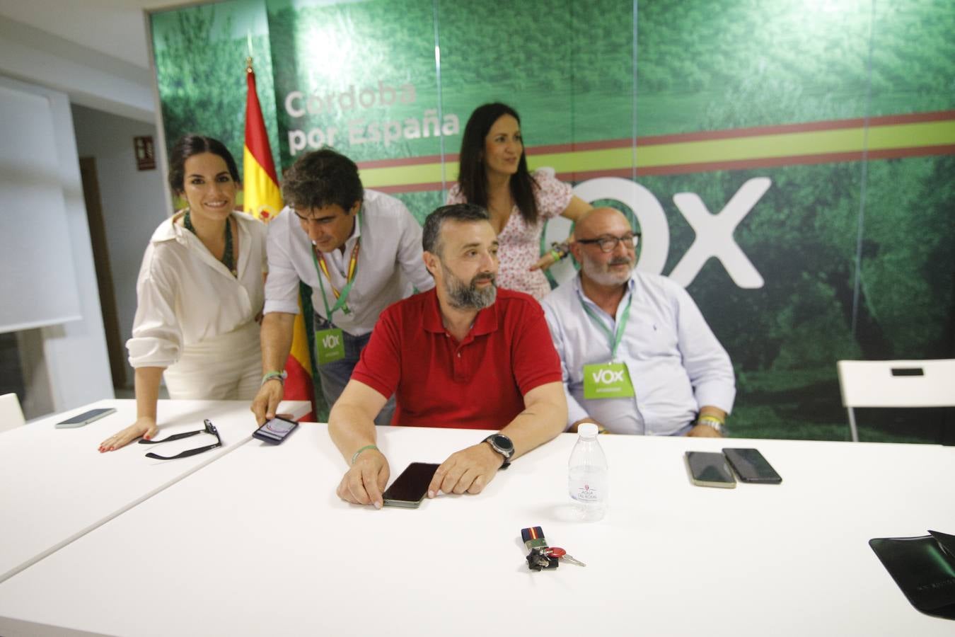 Elecciones Andalucía 2022 | La noche electoral de Vox en Córdoba, en imágenes