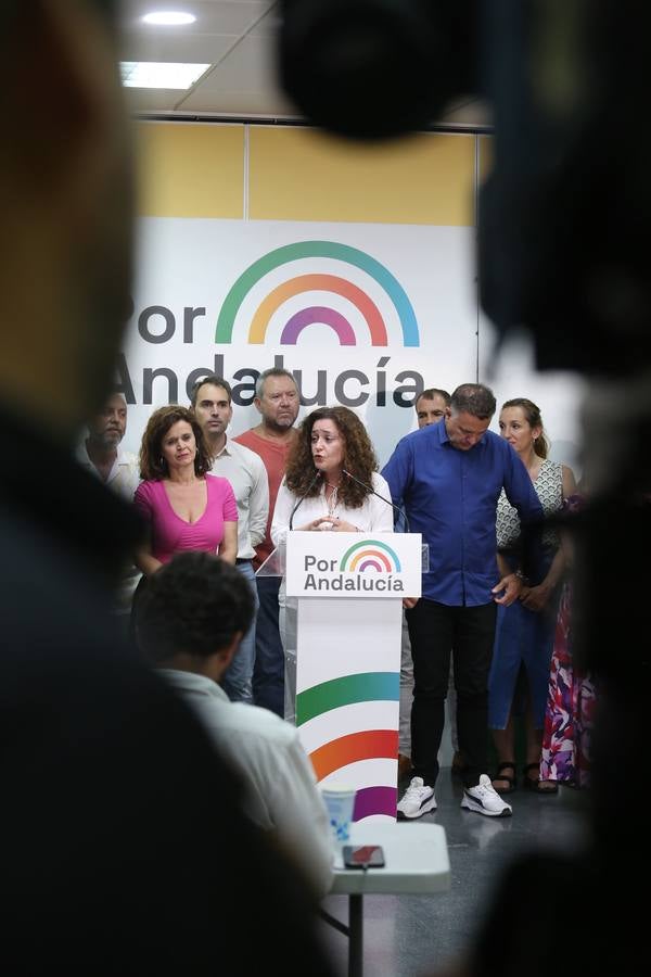 Por Andalucía se queda «muy lejos» de los resultados que querían