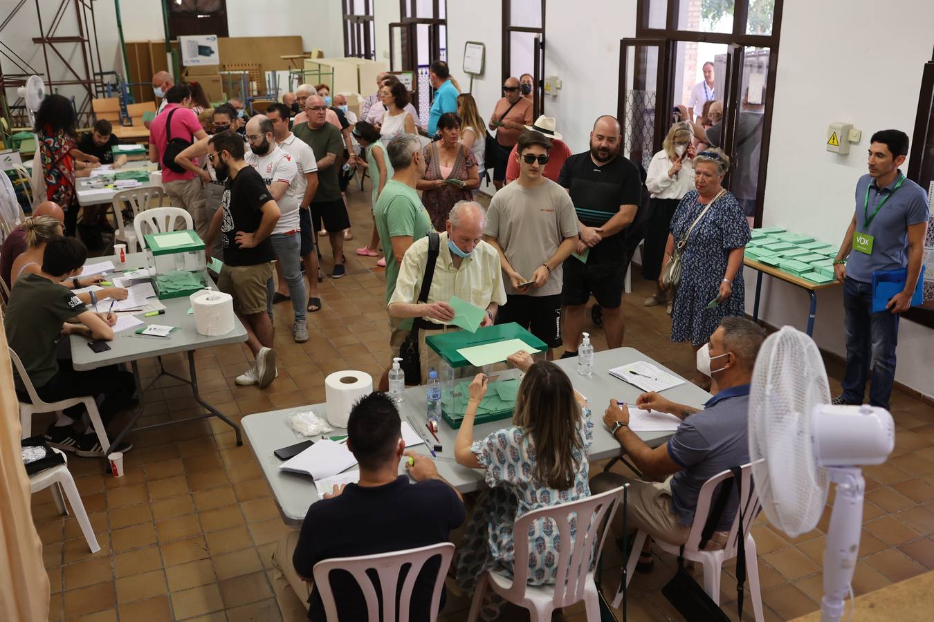 Elecciones Andalucía 2022 | Las votaciones del 19-J en Córdoba, en imágenes