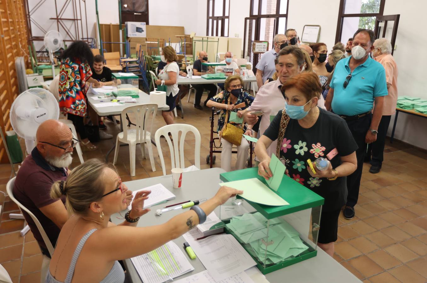 Elecciones Andalucía 2022 | Las votaciones del 19-J en Córdoba, en imágenes