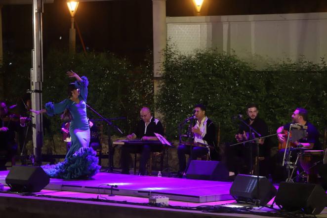 La Noche Blanca del Flamenco desde el Alcázar al Zoco y San Agustín, en imágenes