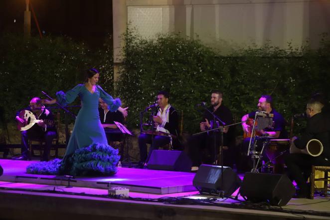 La Noche Blanca del Flamenco desde el Alcázar al Zoco y San Agustín, en imágenes