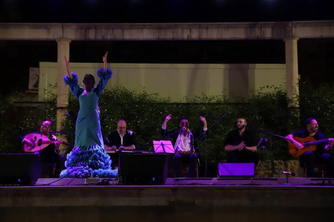 La Noche Blanca del Flamenco desde el Alcázar al Zoco y San Agustín, en imágenes