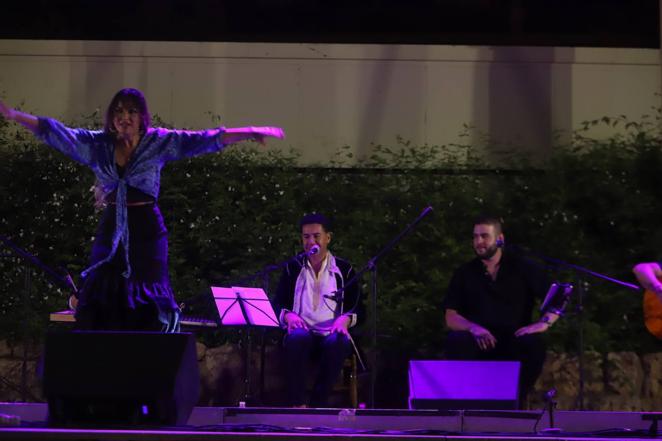 La Noche Blanca del Flamenco desde el Alcázar al Zoco y San Agustín, en imágenes