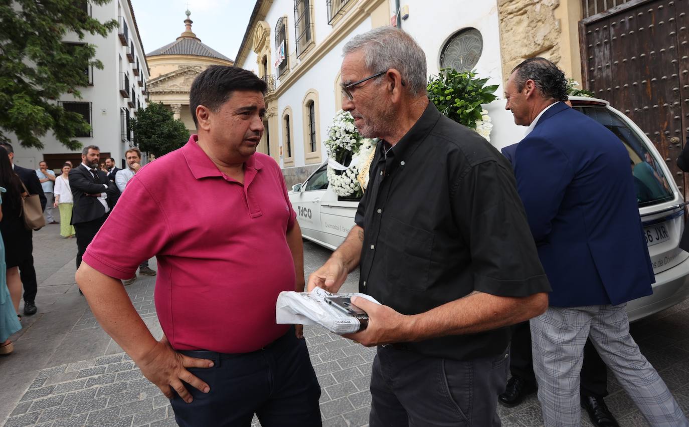 El funeral de Rafael Campanero en Córdoba, en imágenes