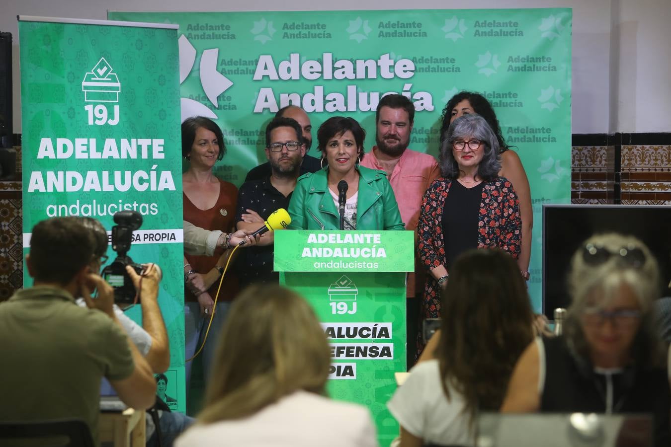 Teresa Rodríguez celebra «pinchar el globo» de Vox